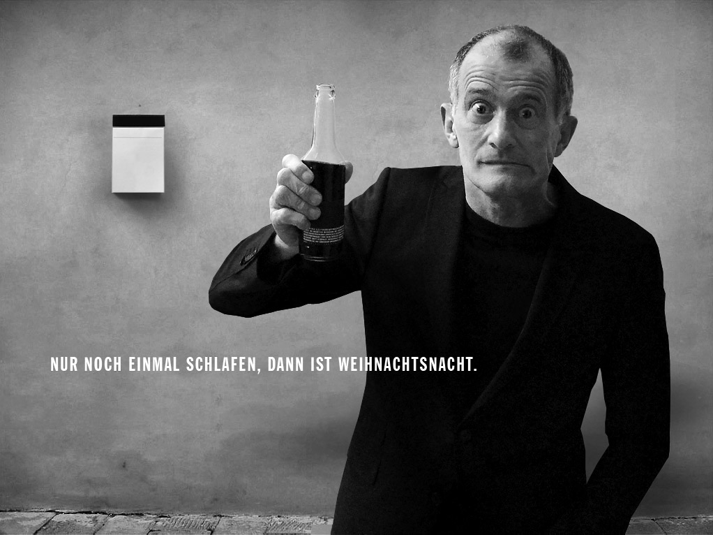 NUR NOCH EINMAL SCHLAFEN, DANN IST WEIHNACHTSNACHT.